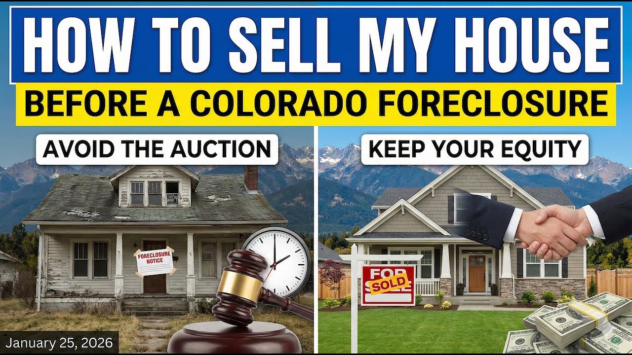 How to Sell My House in Colorado Foreclosure | A Complete Guide