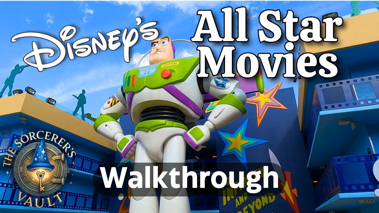 Disney’s All-Star Movies Resort Walkthrough | Fun Theming & Relaxing Resort Ambience