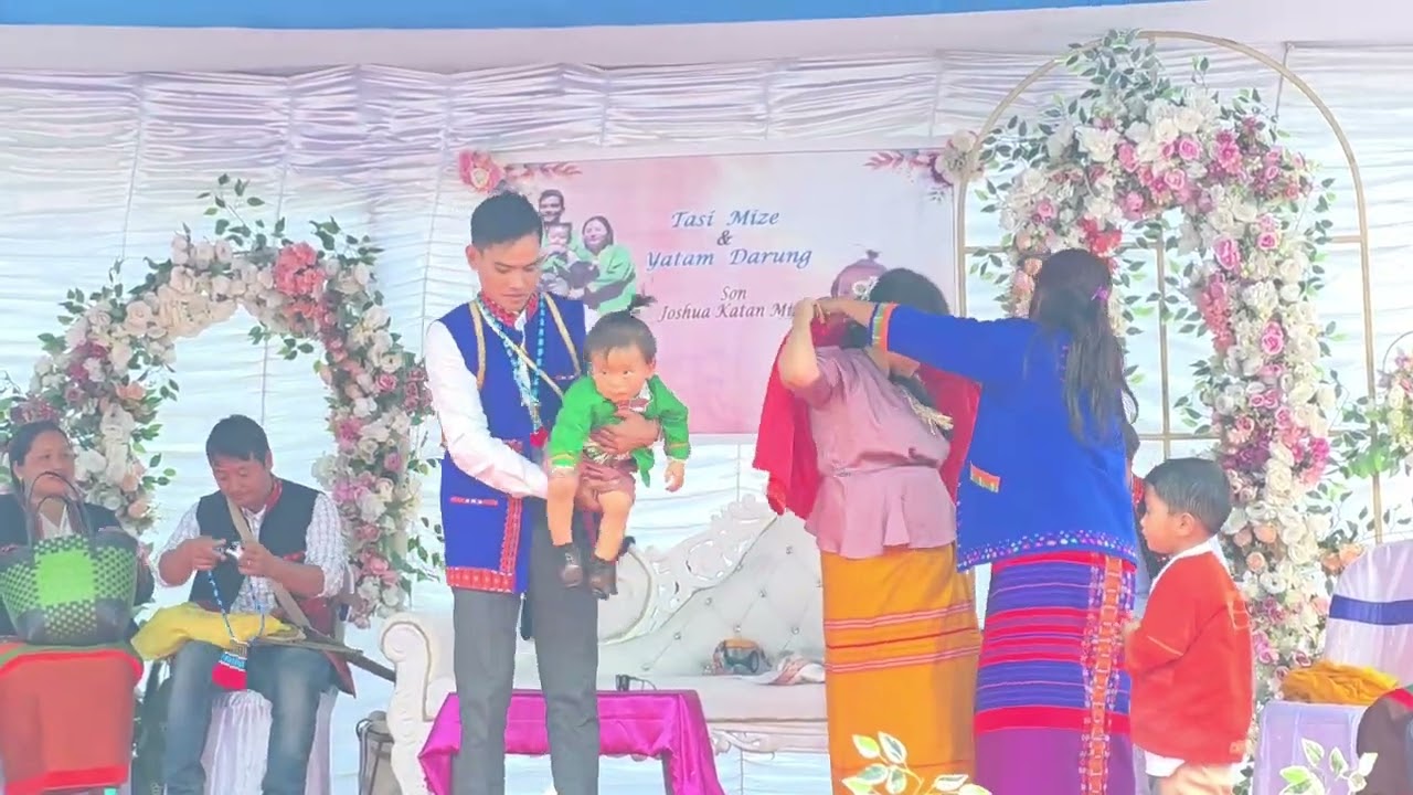 Wedding party Tasi Mize and Yatam Darung Jomlo mongku village 20/02/2026.