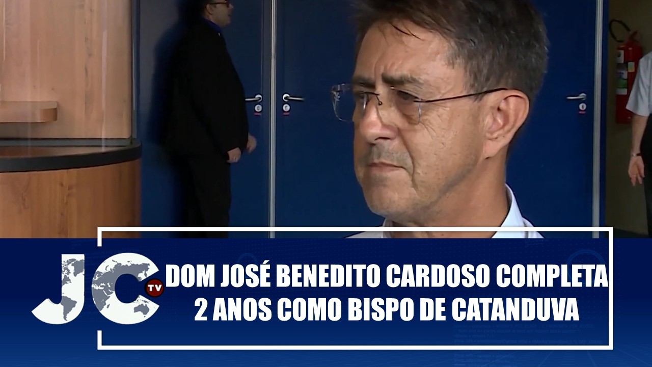 Dom José Benedito Cardoso completa 2 anos como Bispo de Catanduva – Paz e Bem, Luiz – JCTV –16/02/26