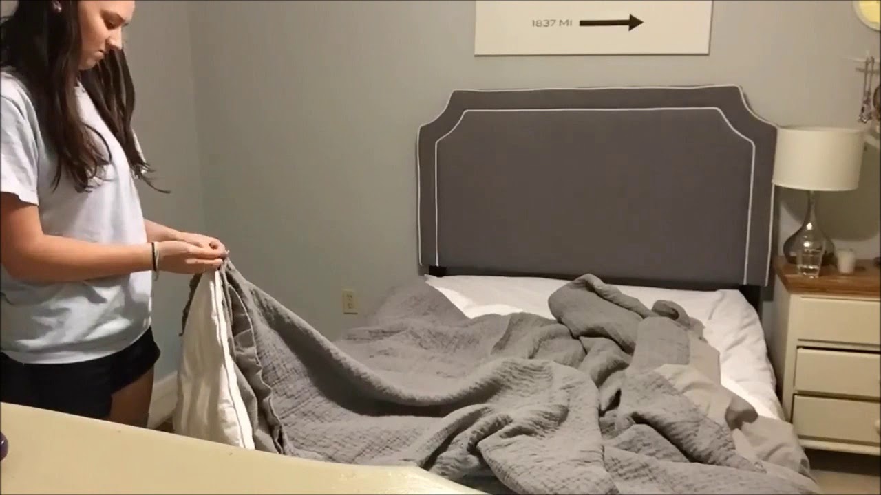 Time Lapse Brunette Girl Celeste deep cleaning