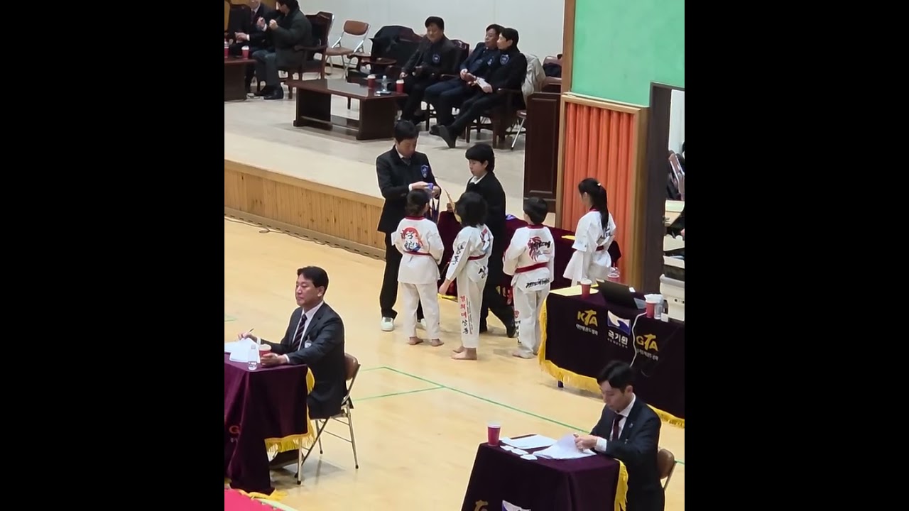 2026년 1월 17일 태권도 승급심사 김라율
