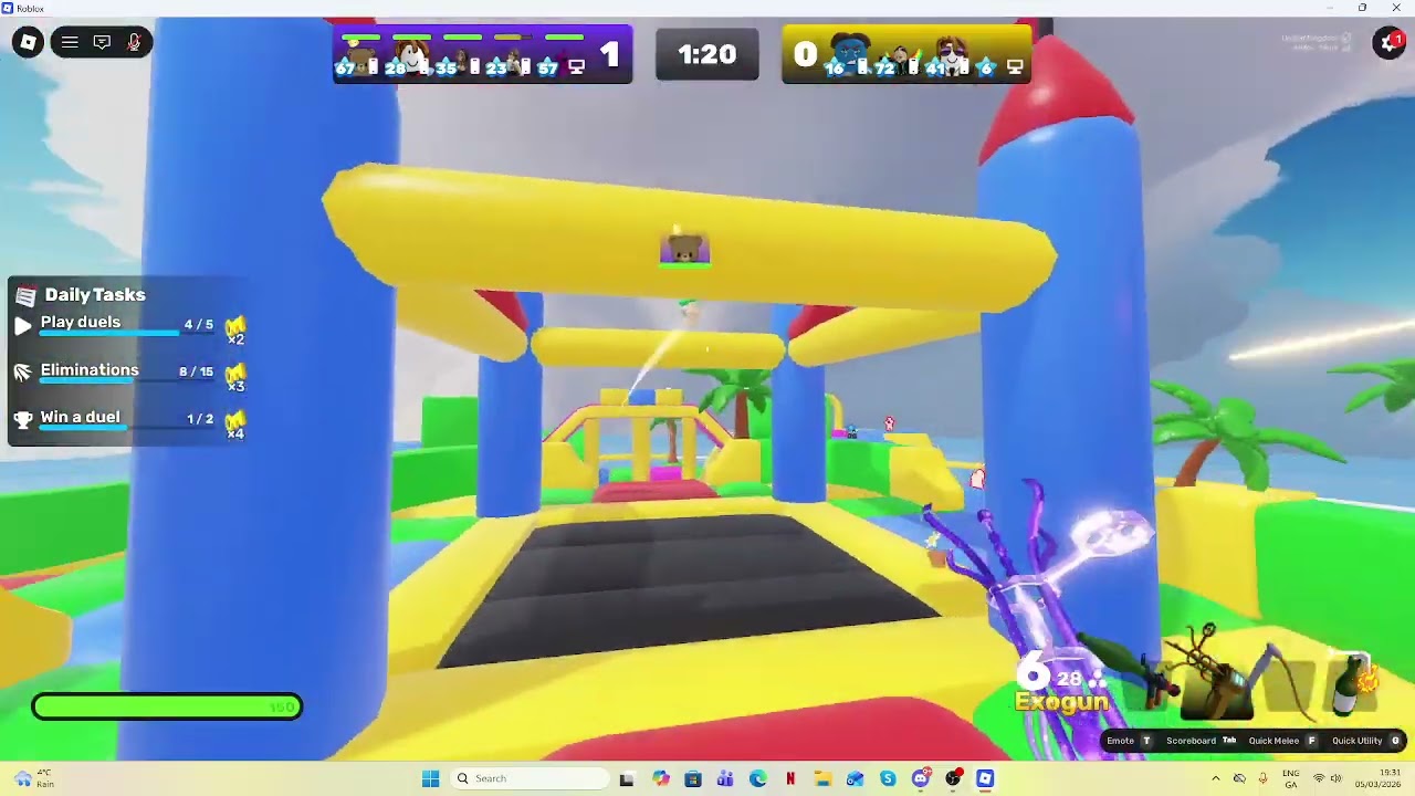 relaxing roblox rivals first one