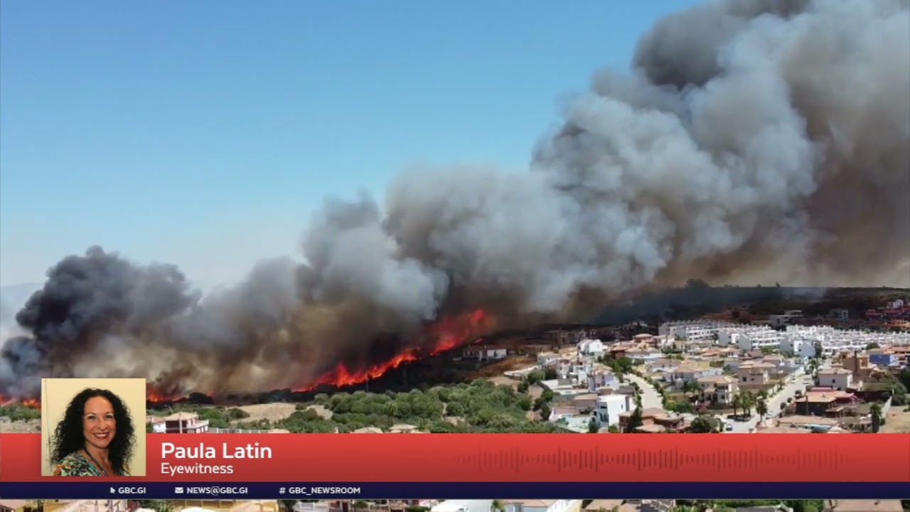 GBC Head of Television describes evacuation due to Santa Margarita fire