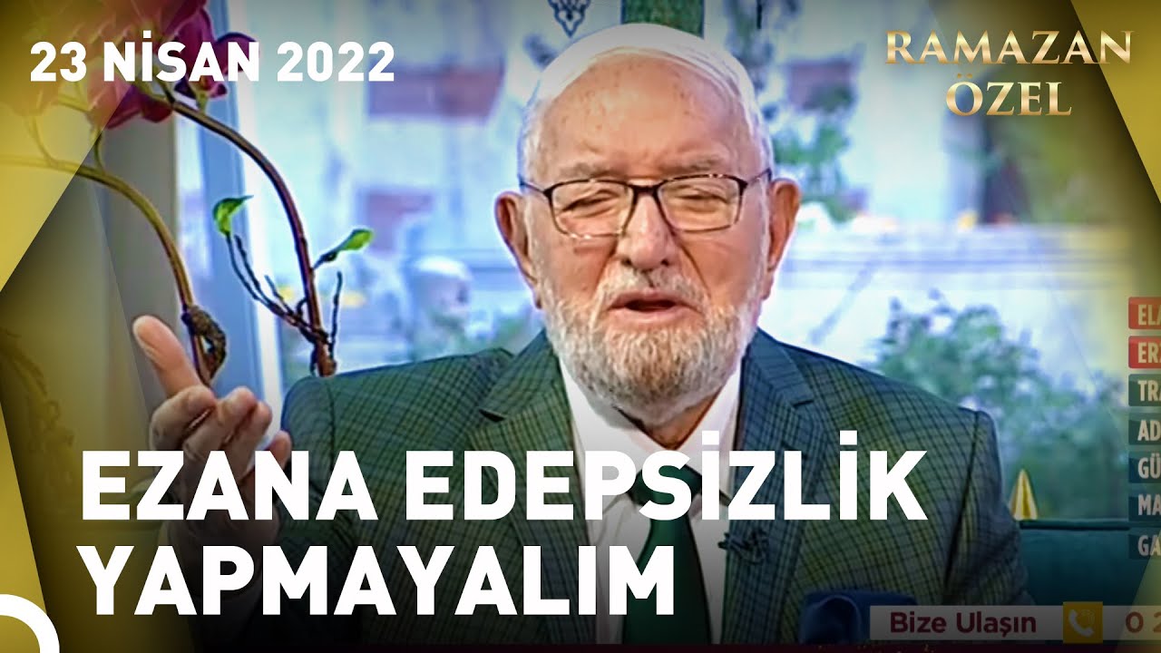 Ezan Okunurken Ayakları Uzatmak Olur Mu? | Necmettin Nursaçan'la İftar Saati