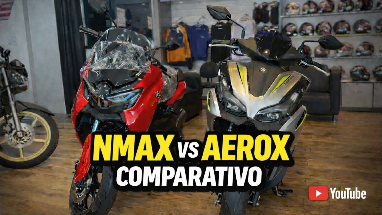 AEROX VS NMAX | COMPARATIVO