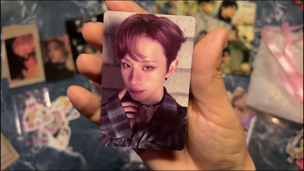 Распаковка XLOV и сайн который не пропал🫠 и так же карт stray kids, enhypen. unboxing kpop