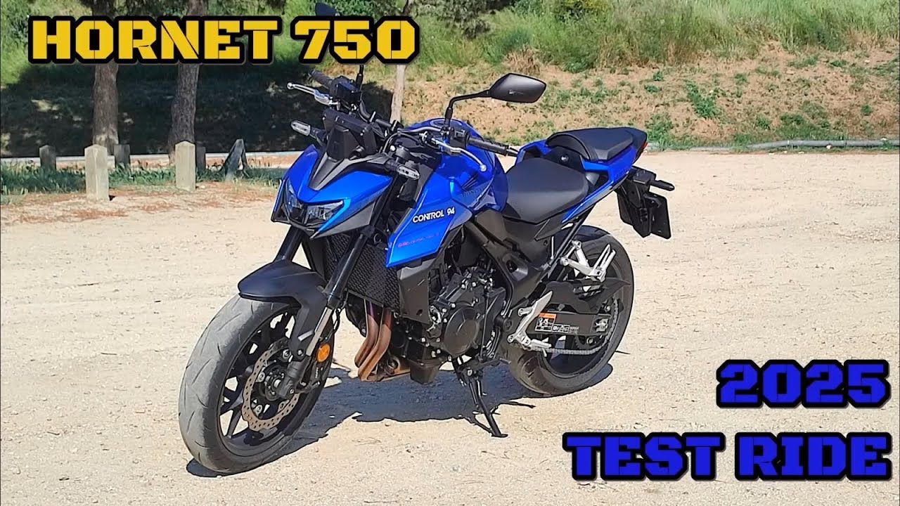 2025 HONDA CB 750 HORNET - TEST RIDE