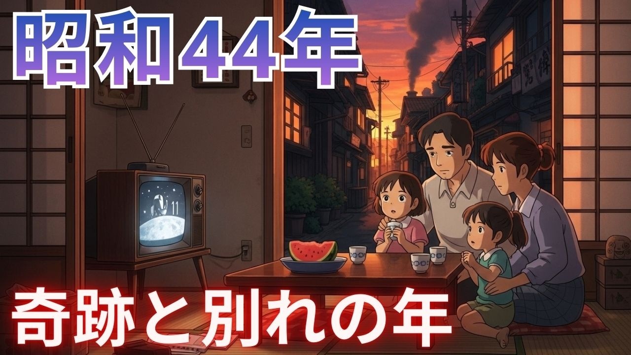 昭和44年、あの夕暮れの先で日本は世界第2位へ──奇跡と記憶が交差した一年【昭和44年】 【高度経済成長期】 【昭和の記憶】