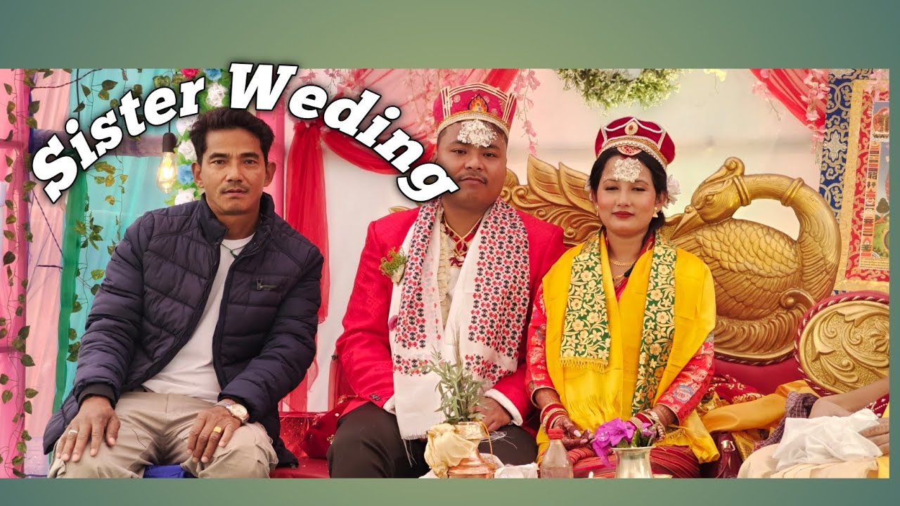 Wedding jhalak Sister wedding ko jhalak🤘🤘#weding #sisterweddingvlog #culture #videos #Dineshyonjon