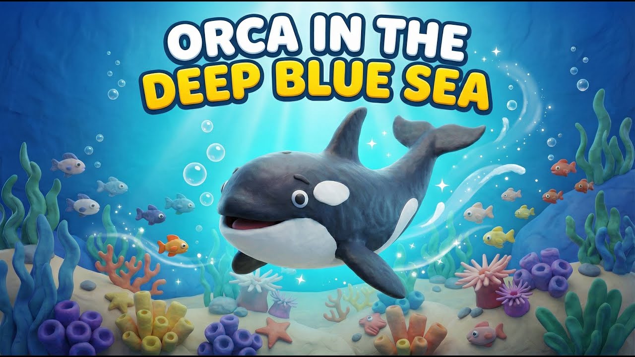 Orca in the Deep Blue Sea 🐳 | Kids Ocean Song | Gumboot Gang