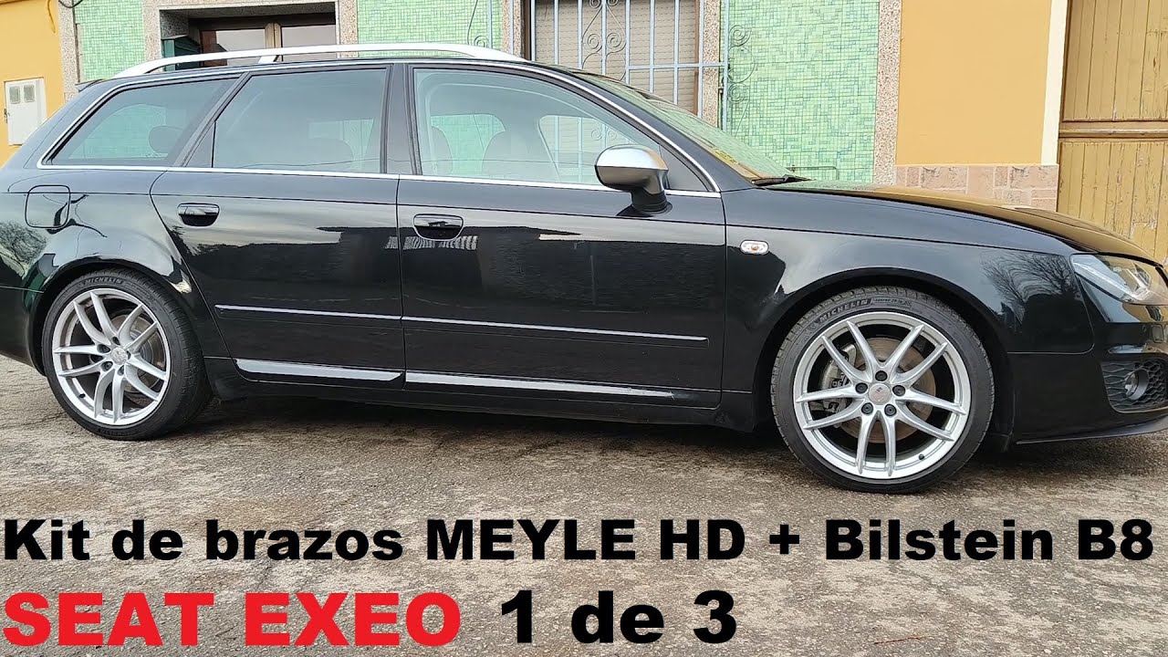 Montaje Brazos Meyle HD + Bilstein B8 en Seat Exeo. EJE DELANTERO. FACIL! (1de3)