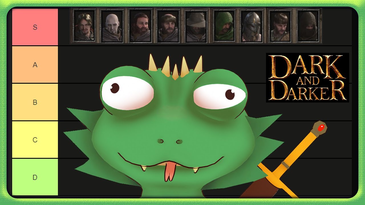 The Ultimate Class Tier List Voted by YOU!!!  | Dark and Darker