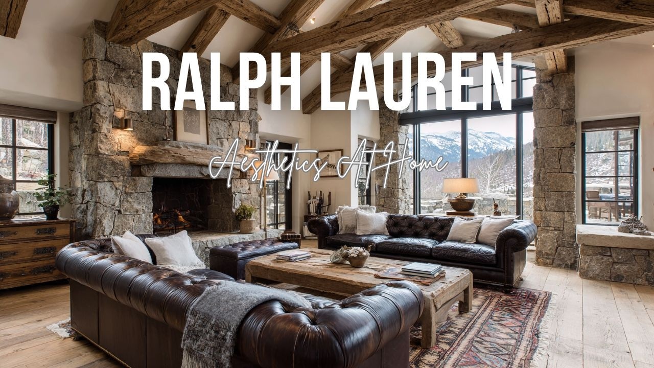 Creating RALPH LAUREN AMERICAN RANCH Aesthetics At Home