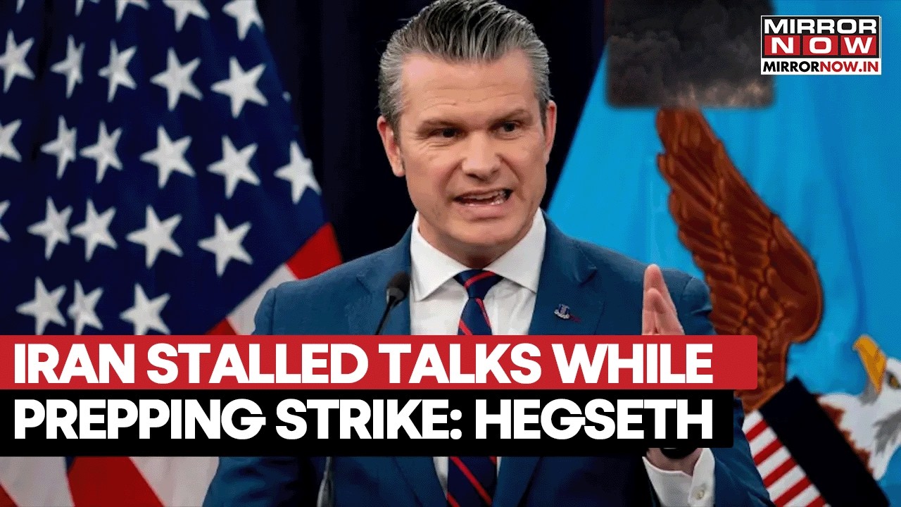 Iran Negotiated In Bad Faith; Trump Took Bold Action Says Pete Hegseth As Operations Enter 5th Day