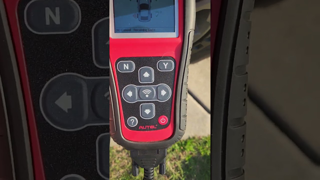 Subaru Crosstrek TPMS relearn with Autel TS508