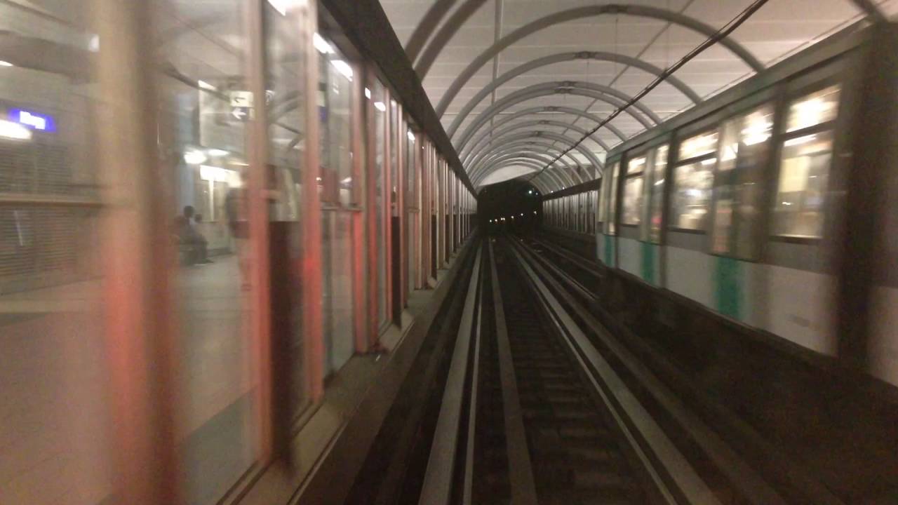 Trajet Olympiades - Saint-Lazare 2nde partie vue de derrière
