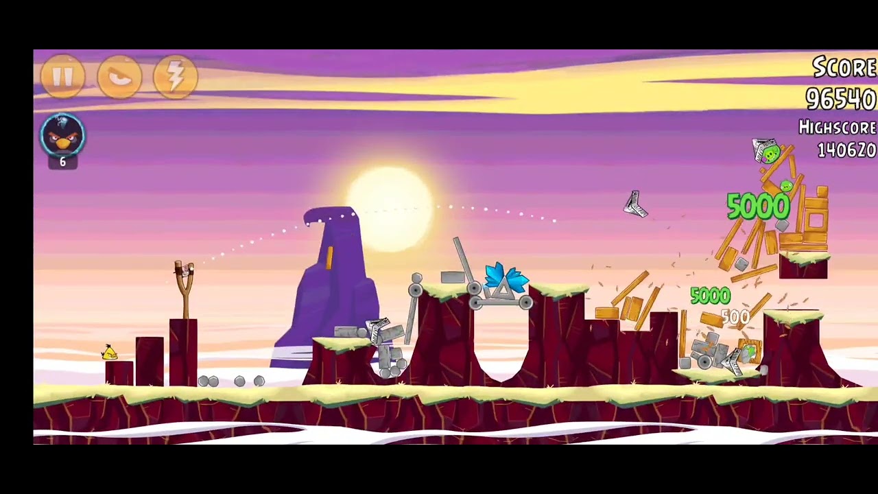 Mighty League Test Levels 92-25 3-Star Walkthrough | Angry Birds Classic