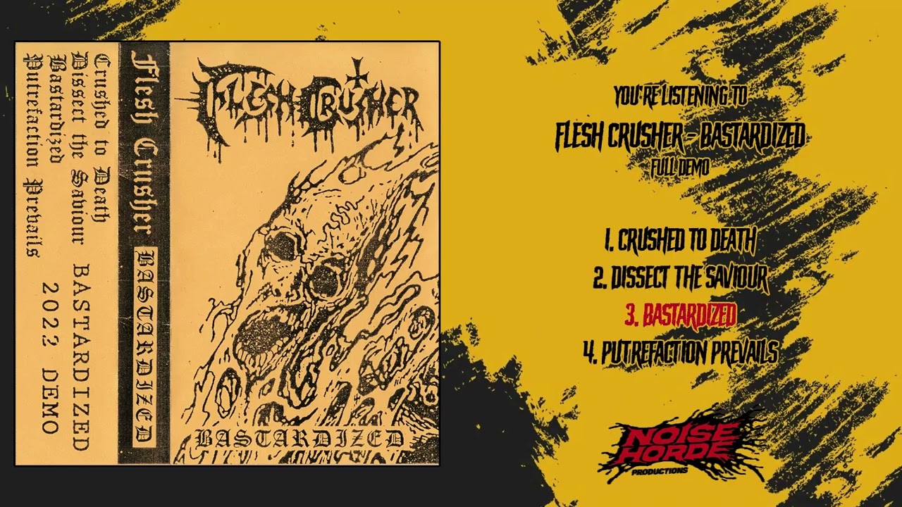 [FULL DEMO STREAM] Ω Flesh Crusher - Bastardized Ω [Noise Horde Productions, 2022]