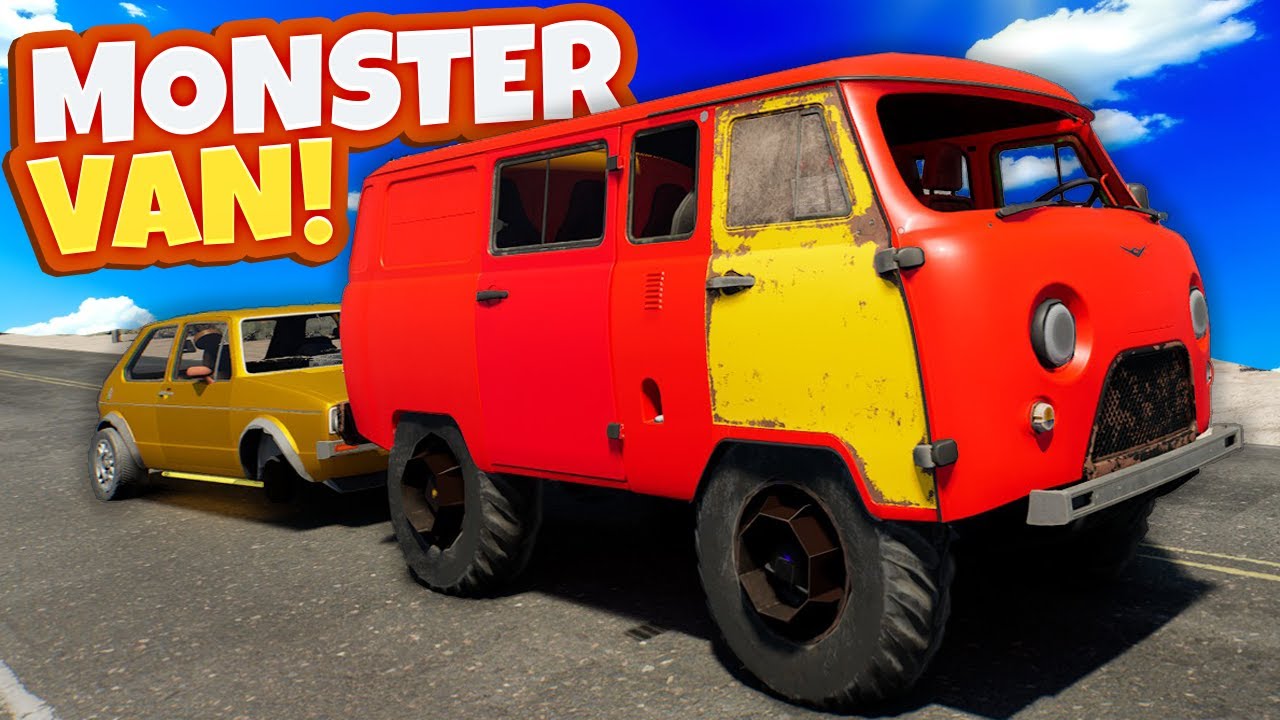 Can This MONSTER VAN Survive the Wasteland? (Drive Beyond Horizons)