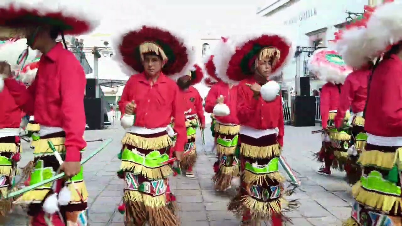 Danza El Visitador. Municipio de Zacatecas. Plaza Goitia. 01 de agosto del 2025.