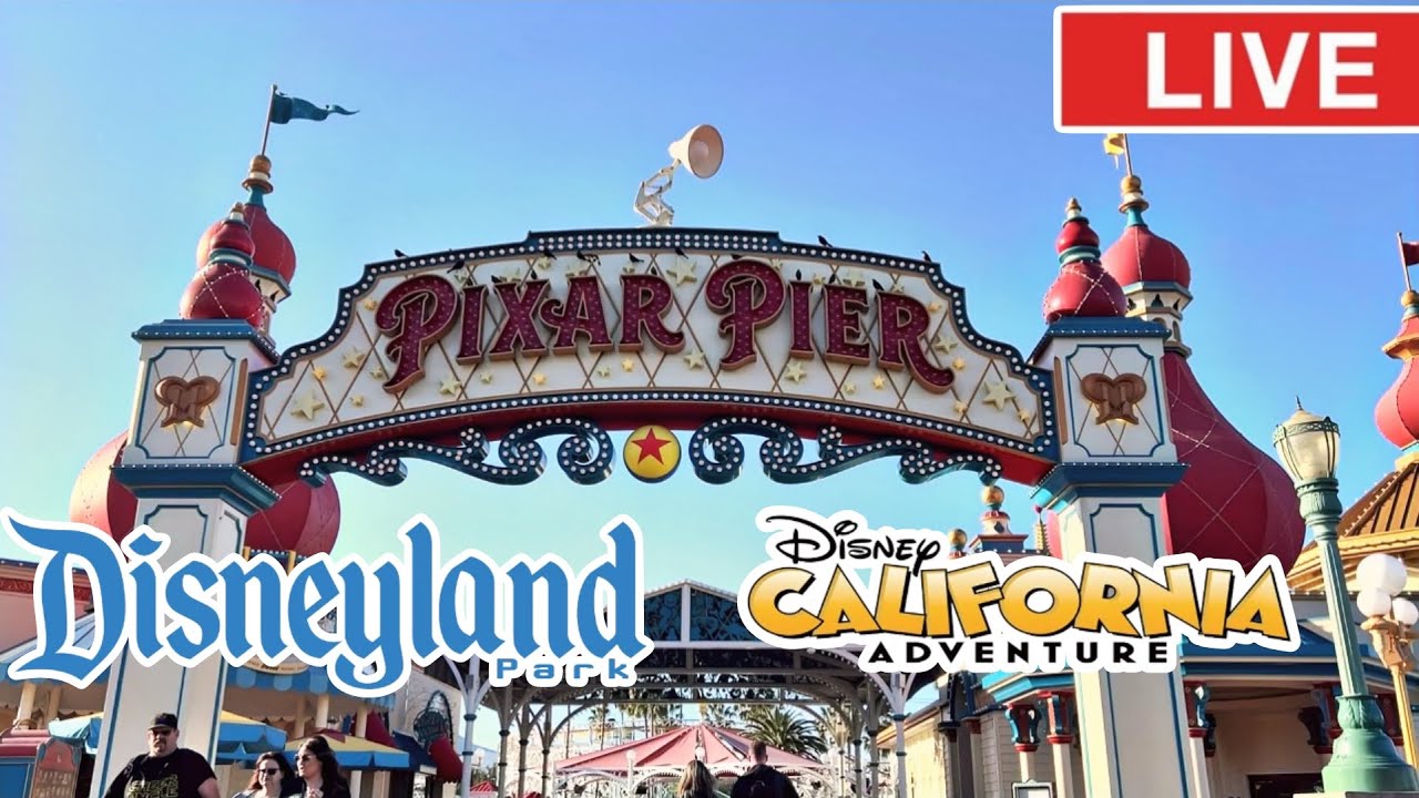 🔴Live! Park Hopping FUN at Disney California Adventure Park & Disneyland