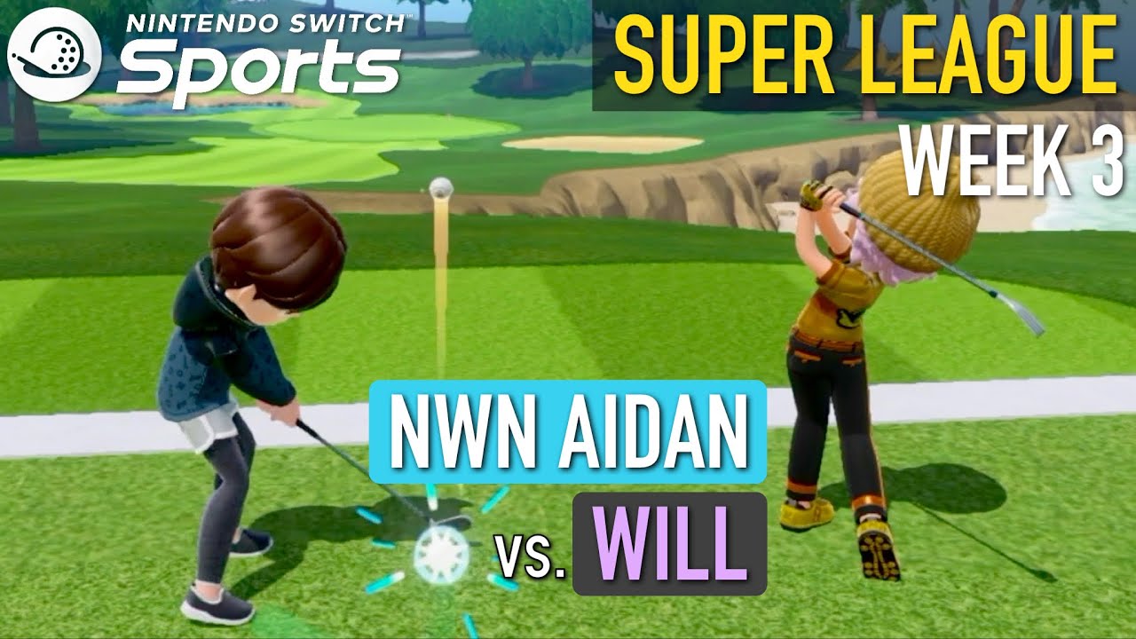 I Joined a Switch Sports Golf PRO League! | Week 3 vs. Will