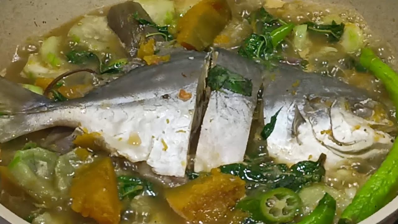 Simple, Masarap At Masustansyang Luto Sa Gulay !! Laswa With Isdang Pompano...