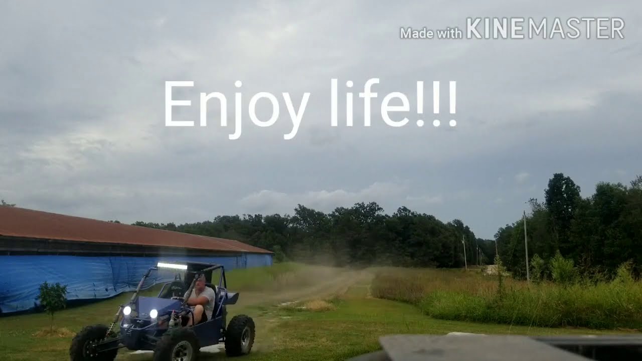 Joyner Polaris 500 HO Buggy with beadlocks and bighorn Maxxis.