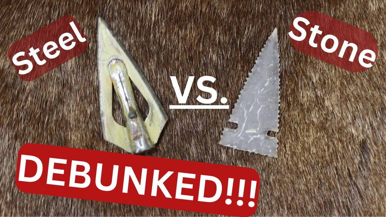 Stone Points VS Steel Points. Myths DEBUNKED