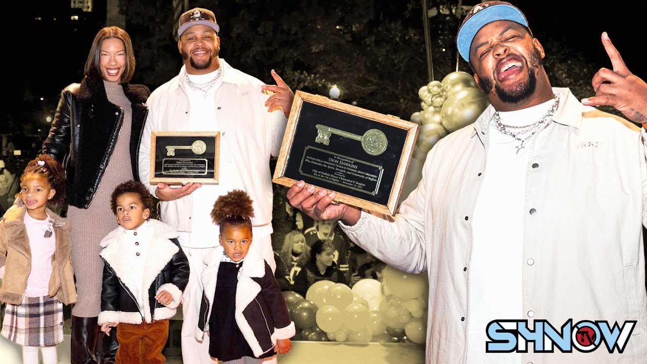 Full Key to The City of Buffalo Speech by Dion Dawkins!
