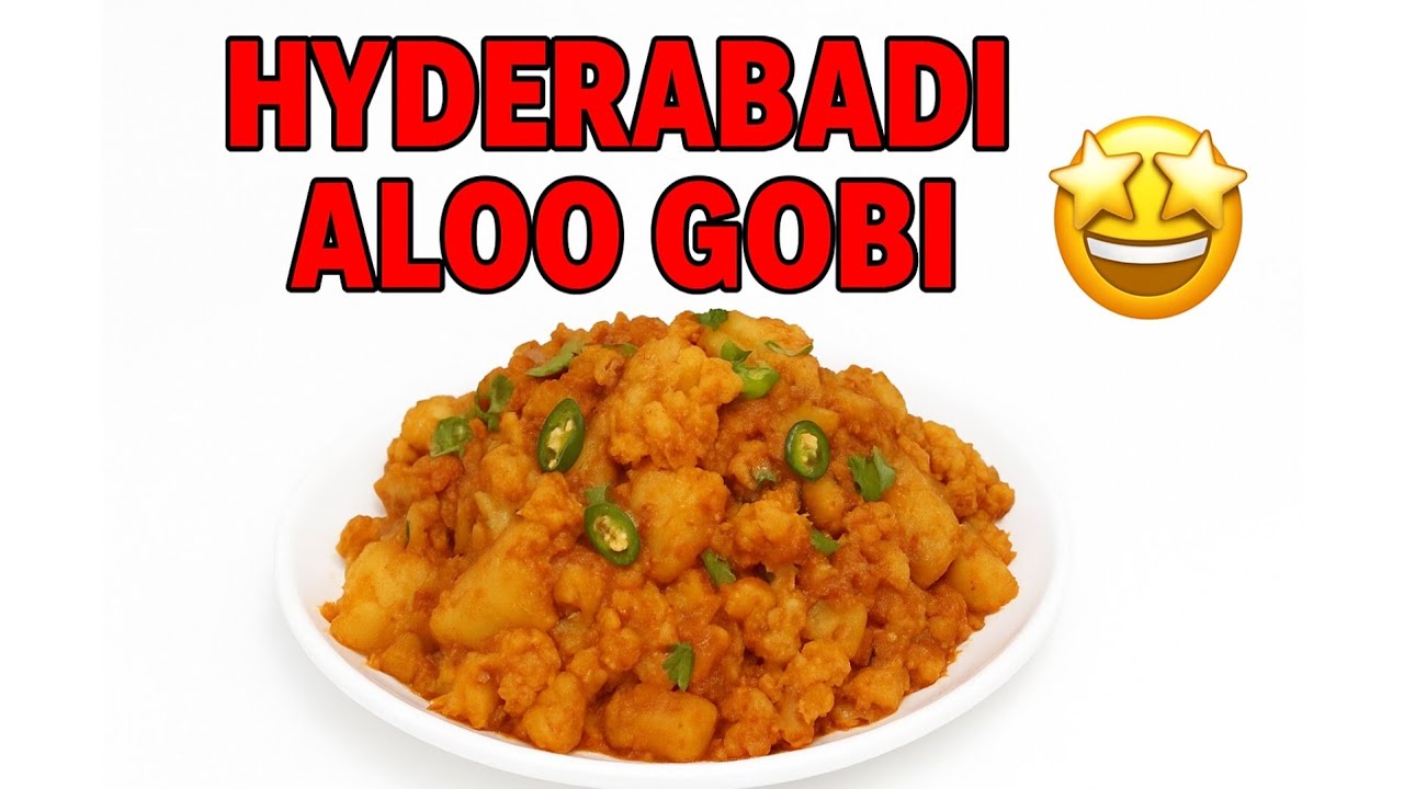 Hyderabadi Style Aloo Gobi Ki Sabji | Easy Tasty Phool Gobi Aloo Ki Recipe | How ToMake Flower Bhaji