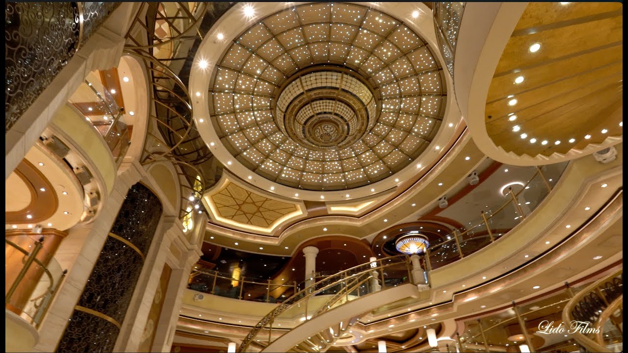 Amazing Crown Princess Cruise Ship Tour' 2025 / Enjoy the Gorgeous Layout