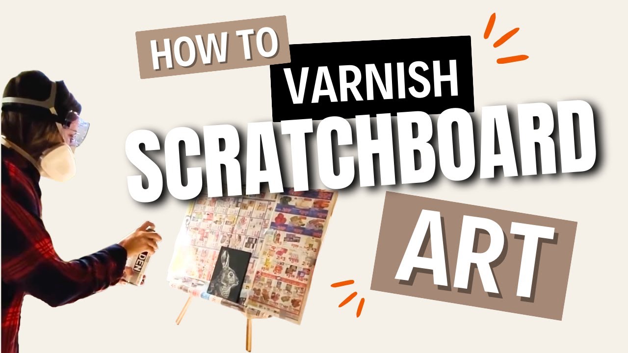 How to Varnish Scratchboard Art