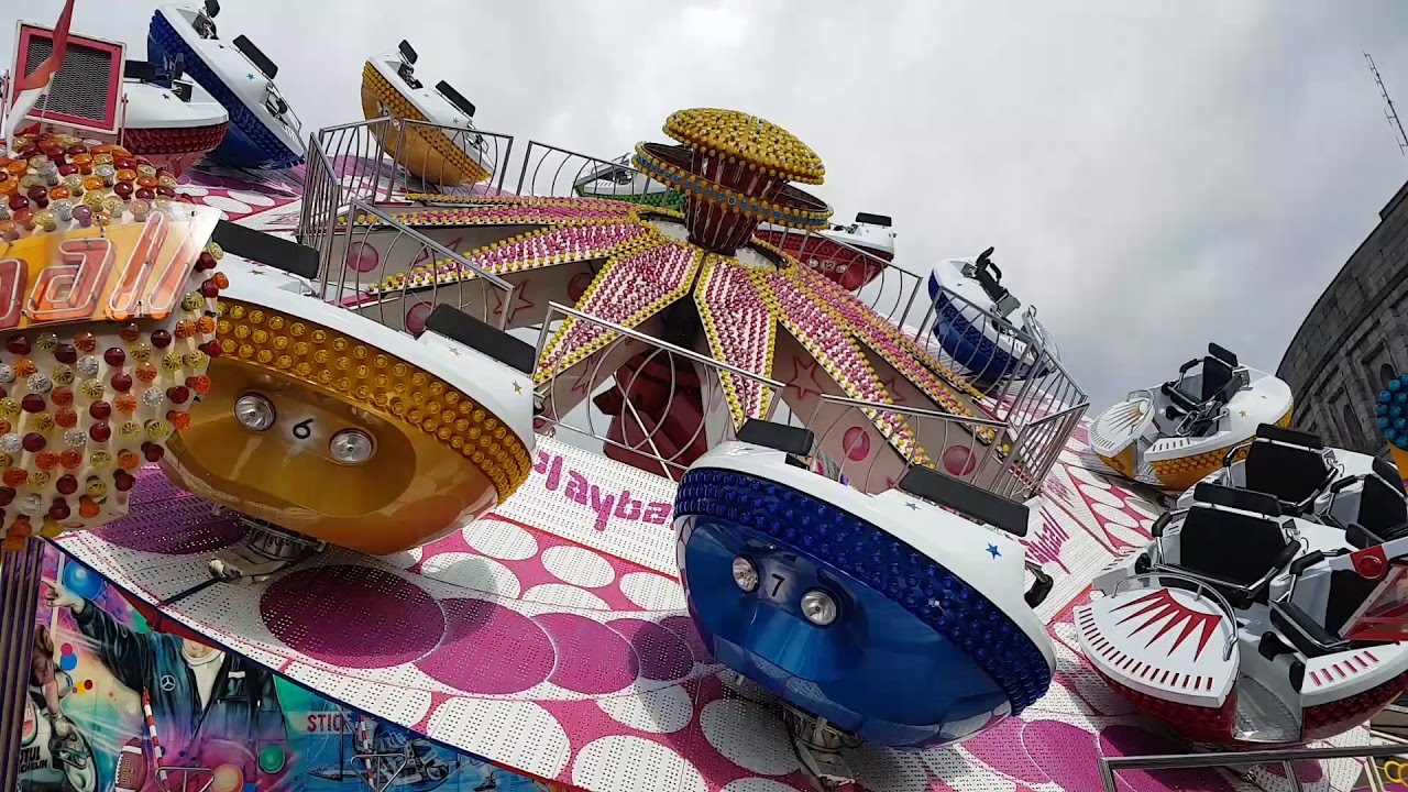 Testfahrt Playball Meyer auf dem frühlingsfest Nürnberg 2018