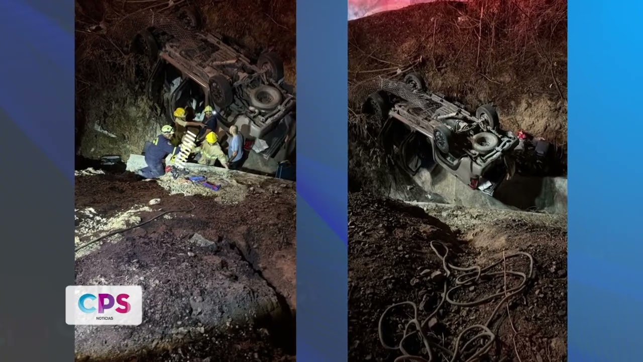 Fatal volcadura en autopista Las Varas–Puerto Vallarta | CPS Noticias Puerto Vallarta