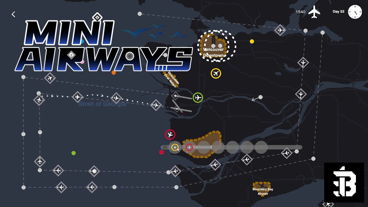 Mini Airways: Vancouver (1600+)