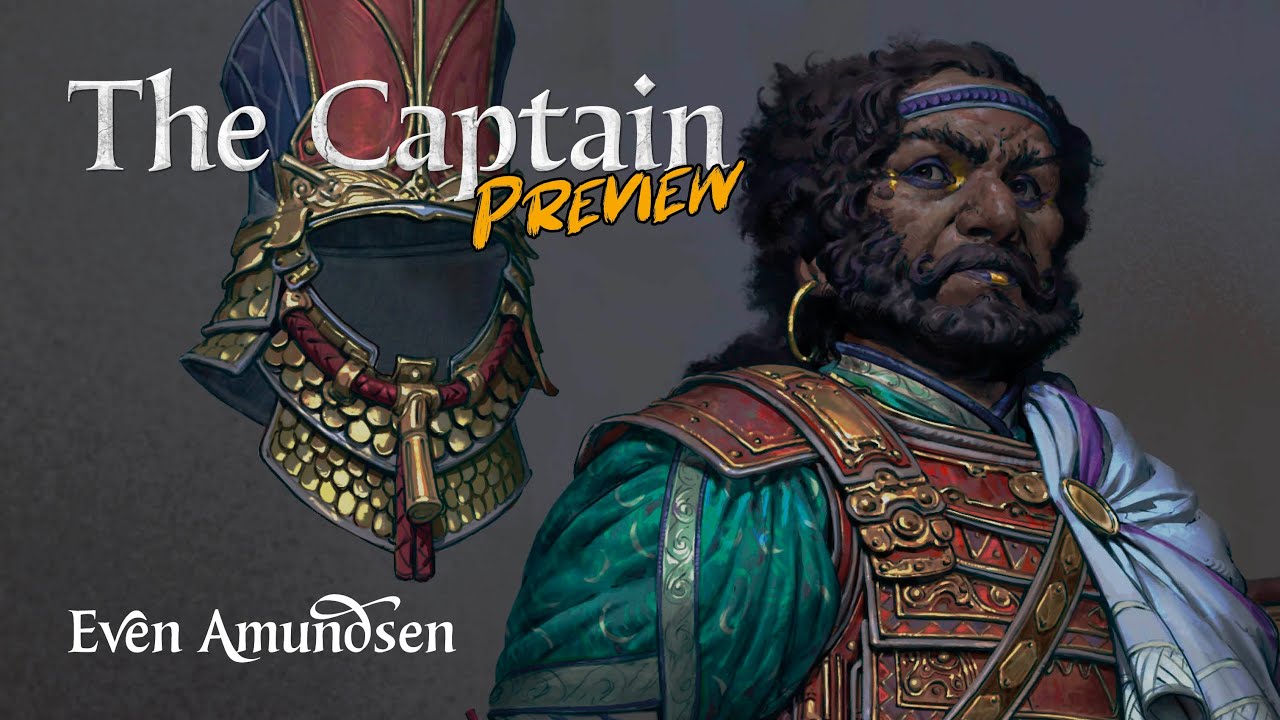 Digital Painting Timelapse | Preview: The Captain | TEGN | Fantasy Art