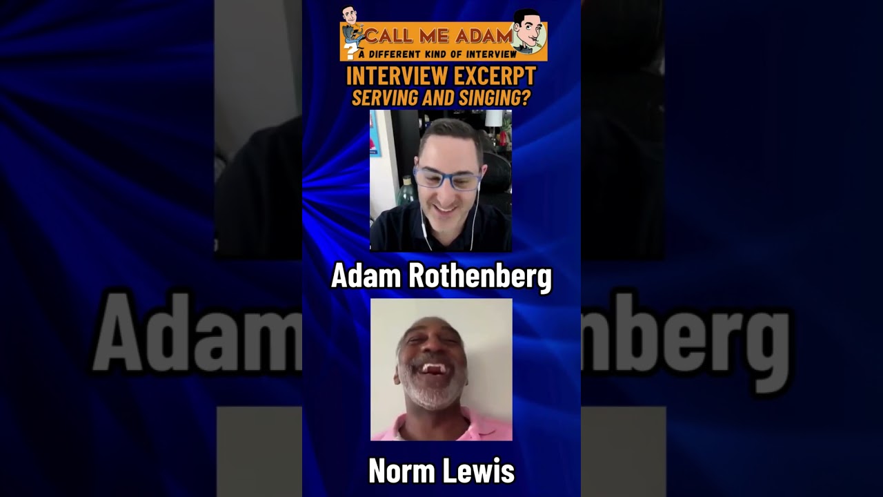 Norm Lewis Interview Excerpt - Serving and Singing For His Dinner