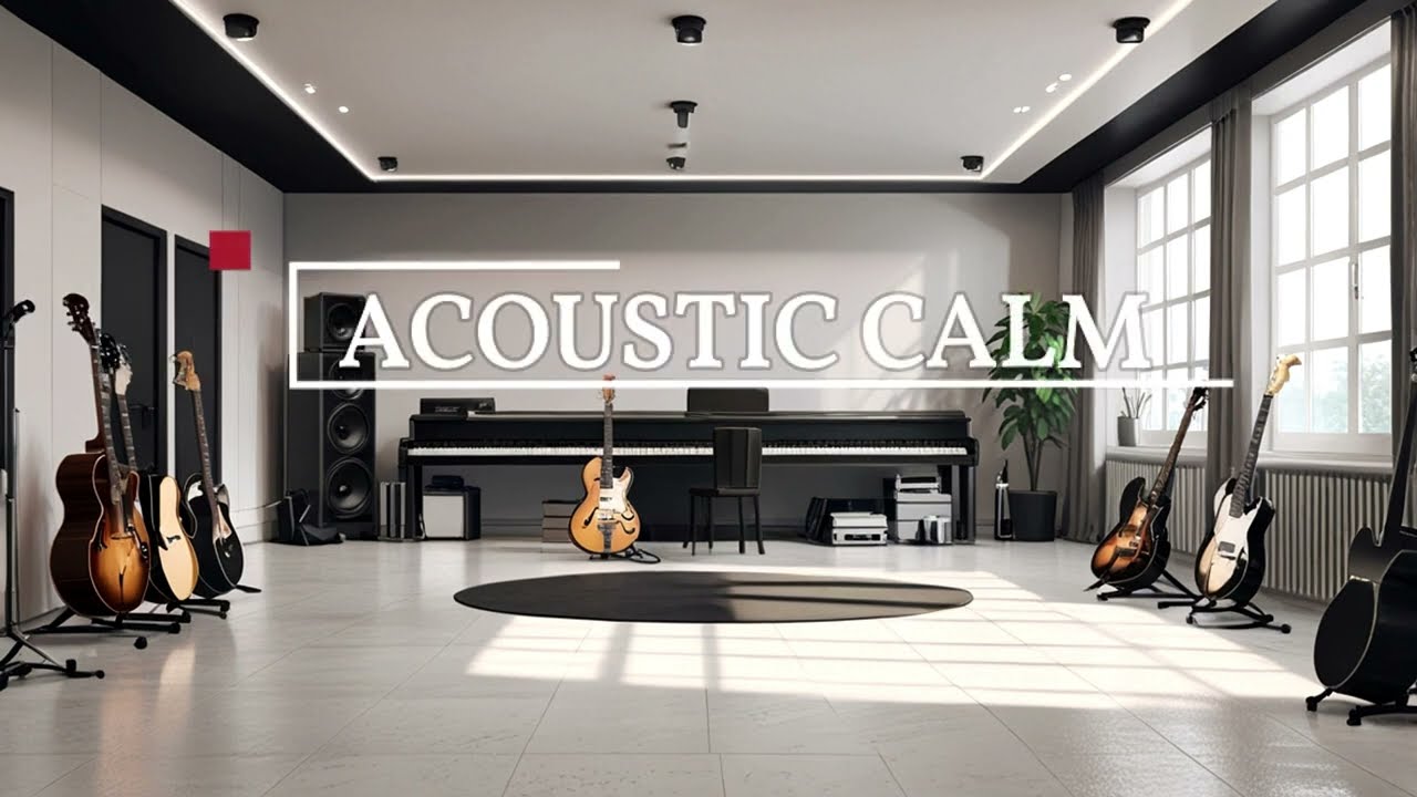 🔊📻 Slow Acoustic Jam – Guitar Vibrations from the Corner Studio