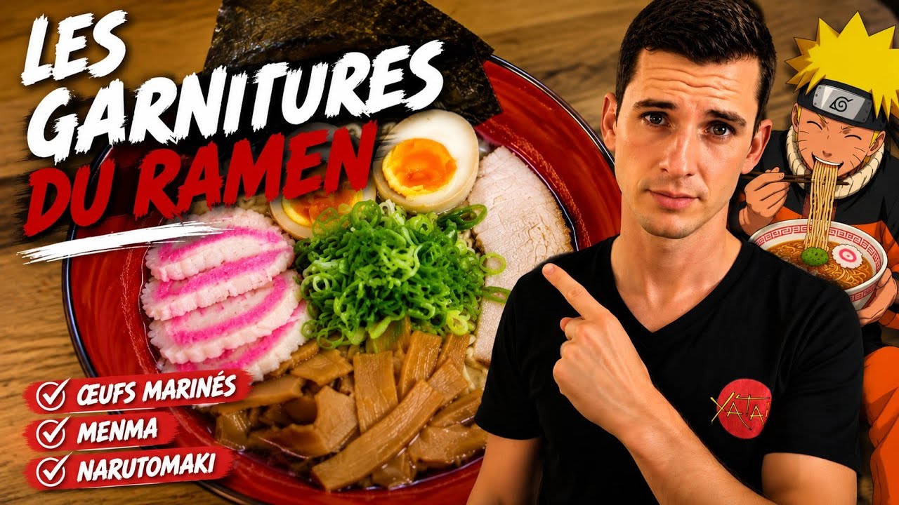 РАМЕН | Яйца аджитама, менма и Нарутомаки | часть 1 гарниры 🍚🥢