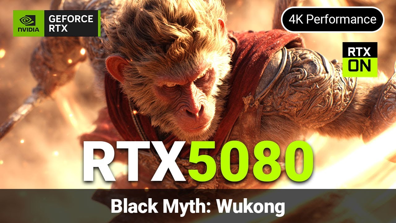 Black Myth Wukong | RTX 5080 | 4k Performance Test