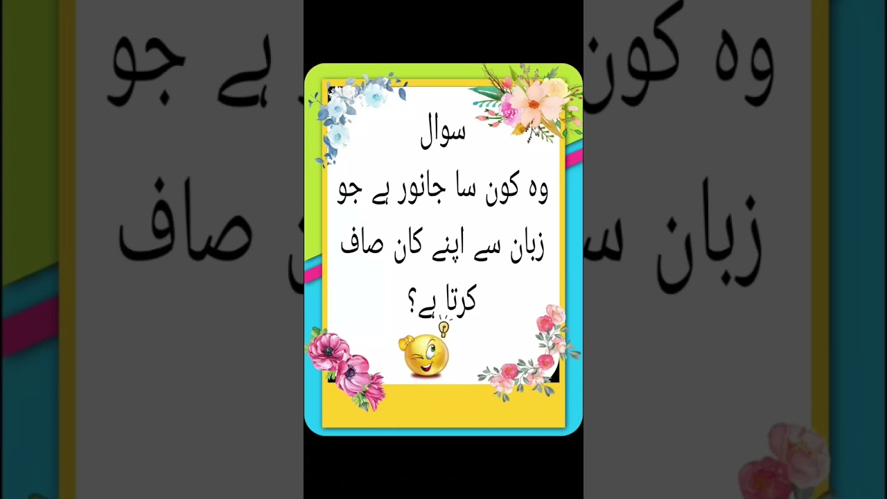 Paheliyan Urdu/Hindi |paheli 2024 |Riddles 2024 |mushkil paheli #riddles #paheli #think #shorts