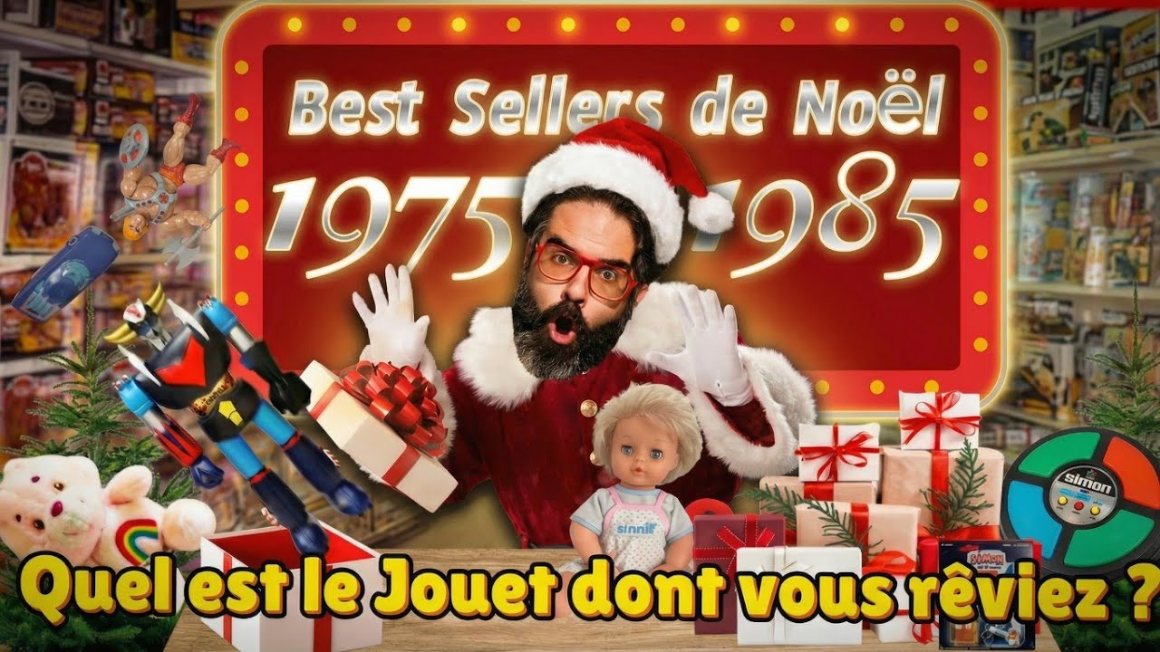 Les Jouets Cultes de Noël (1975-1985) : Cadeaux Inoubliables de Votre Enfance