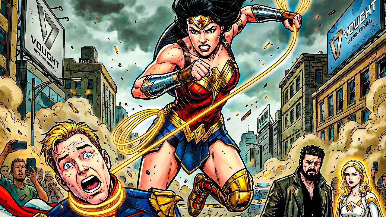 What If Wonder Woman Landed In The Boys Universe?