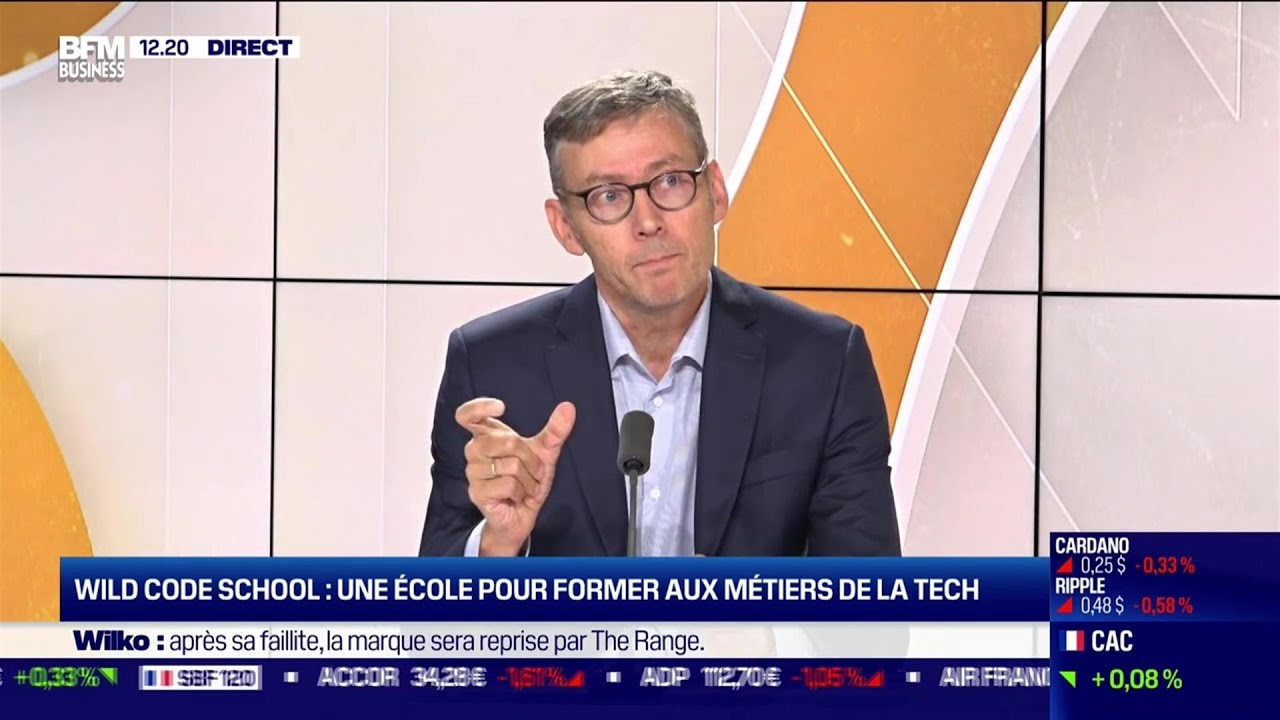 Olivier Fecherolle (Wild Code School) : Une école pour former aux métiers de la tech