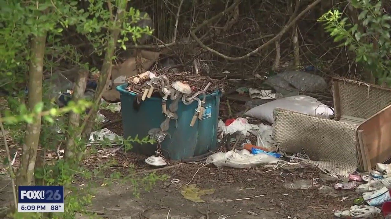 Addressing homeless encampments in Harris County