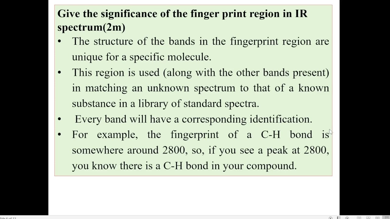 RCU-SEP-B.Sc-CHEM-IV SEM-UNIT IV-Question & answers on IR Spectroscopy-Principle, types of vibration