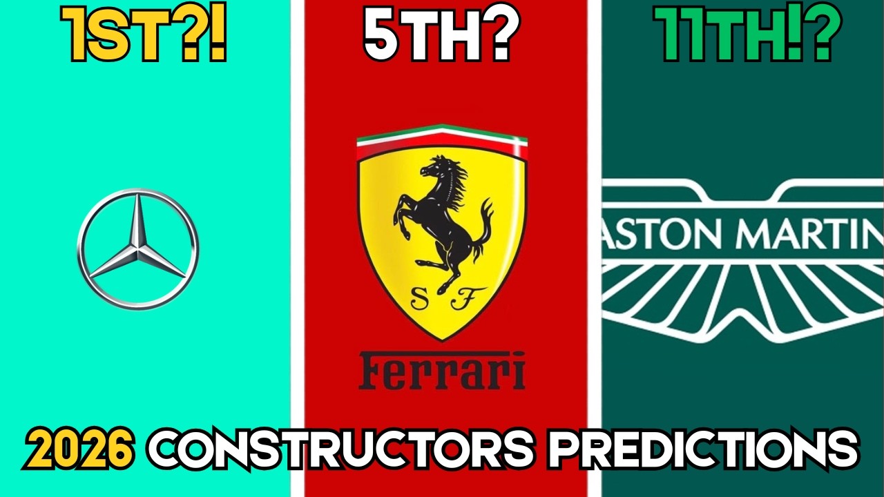 Our 2026 F1 Constructors Predictions