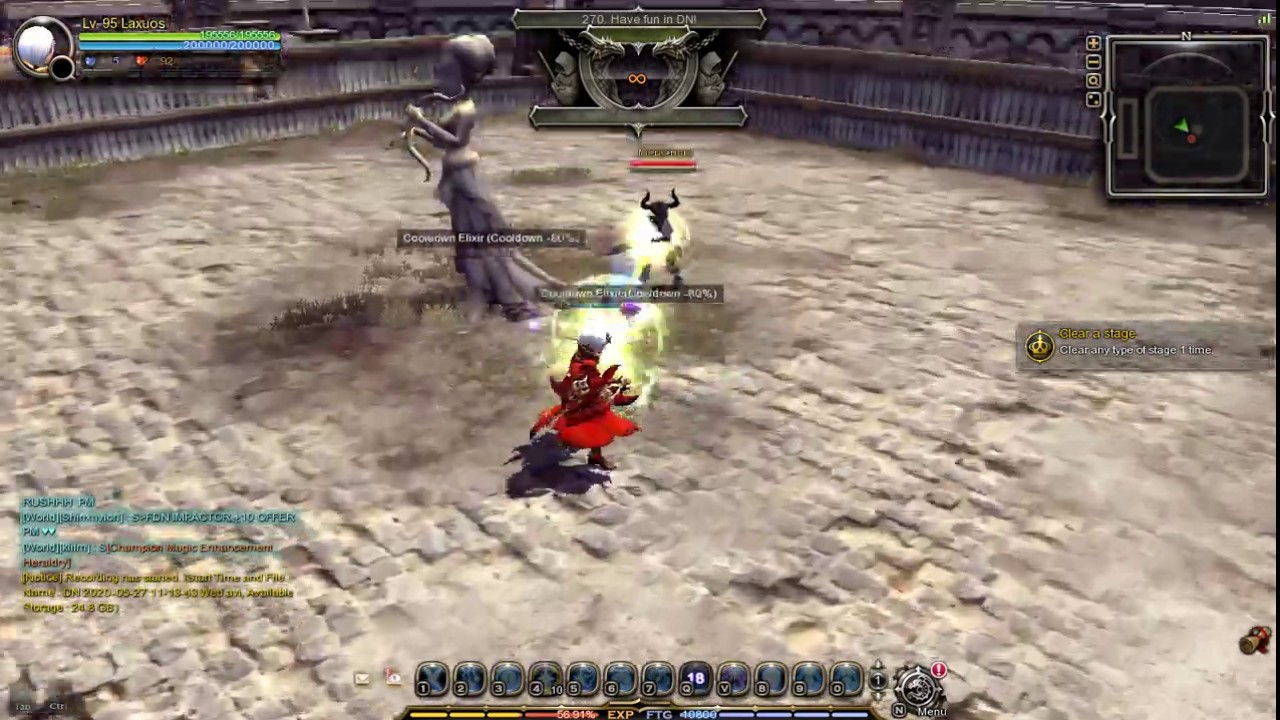 Dragon Nest - Priest Remake (Saint Skill Bug)